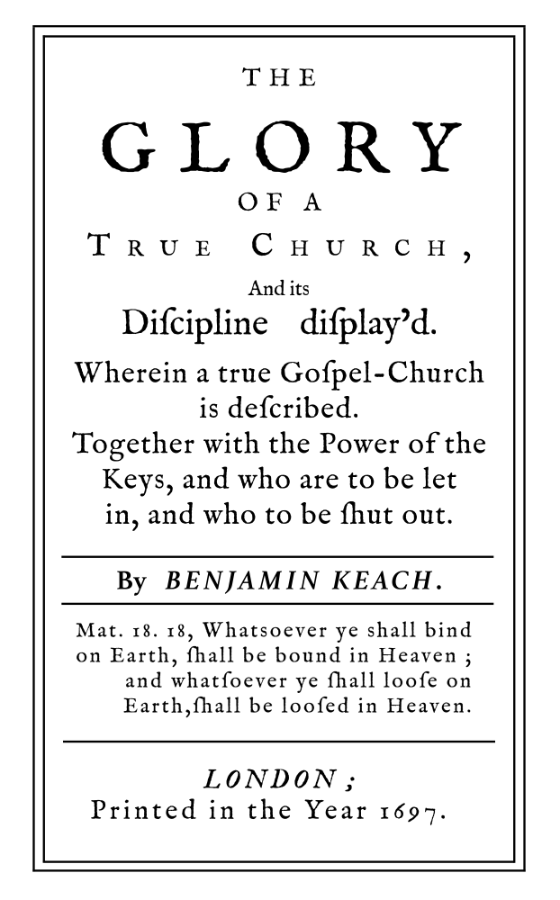 The Glory of a True Church